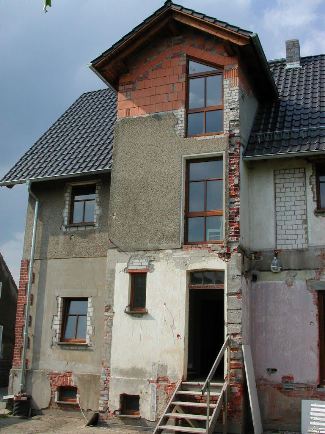 Gebäude vor der Sanierung
